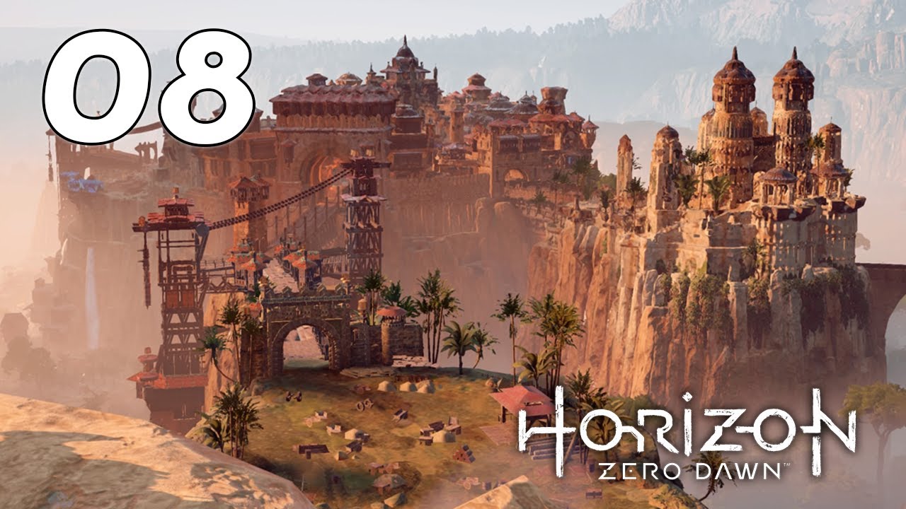 MERIDIAN - CITY OF THE SUN | Horizon Zero Dawn Part 8 - Playthrough | Mochy Gaming