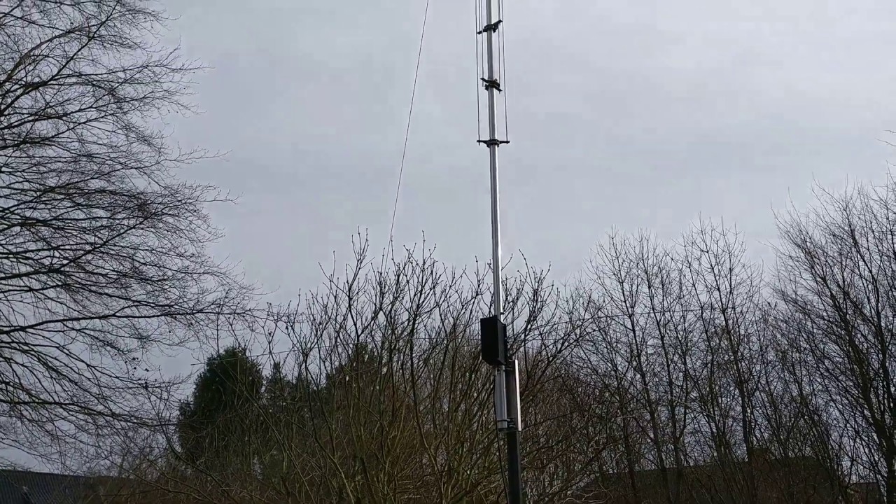 My 3/8 Lambda 6 Band Vertical Antenna AV-620