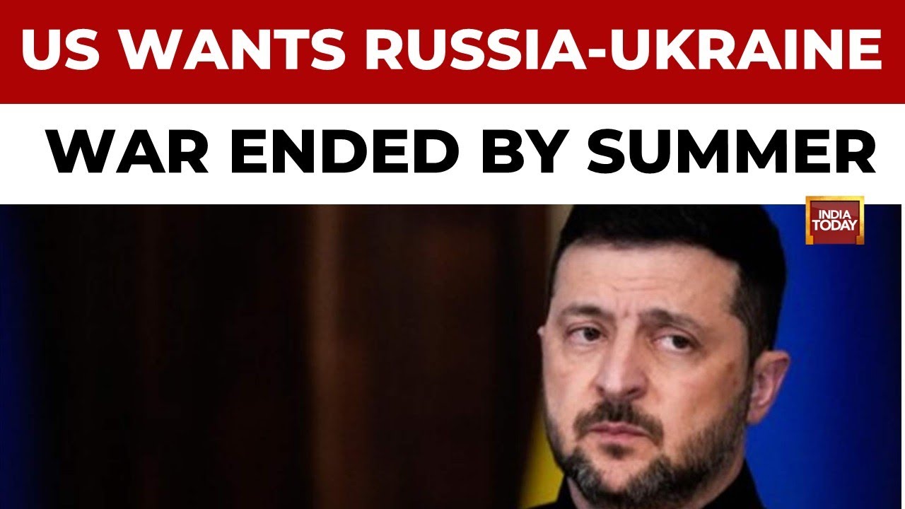 US Wants Russia-Ukraine War to End by Summer: Zelenskiy | World News | India Today News