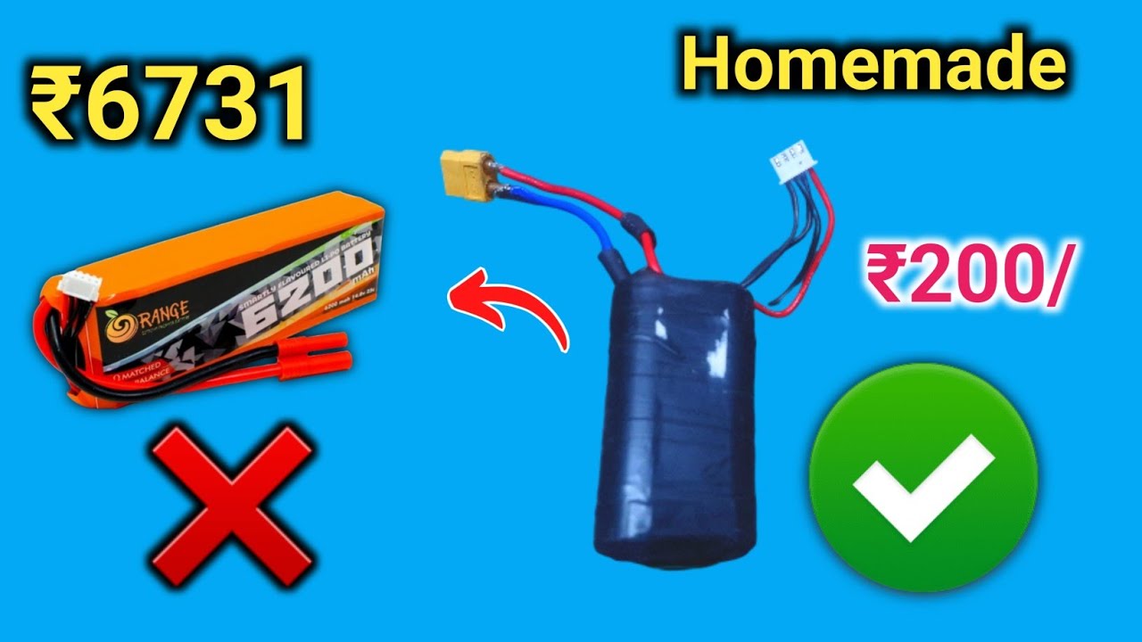 Build Your Own POWERFUL Lithium ion Battery for RC Plane and Drone!