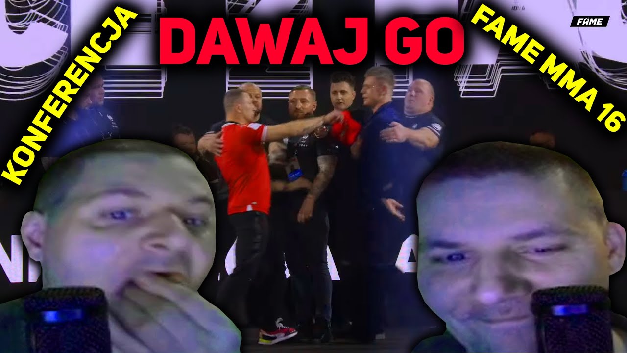 DAWID JASPER - OGLĄDANIE KONFERENCJI FAME MMA 16