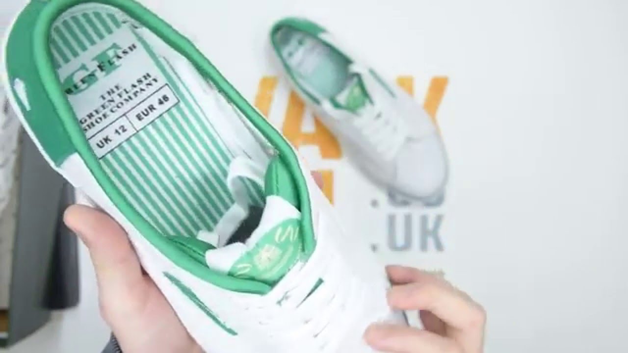 Dunlop Green Flash - White / Green -  Walktall | Unboxing | Hands on