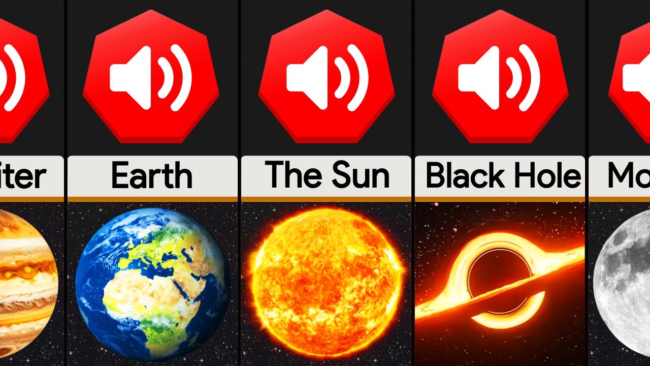 Comparison: Scary Sounds in Space