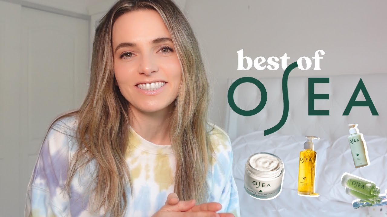 which OSEA products are worth it? 🤔 let's talk clean vegan skincare FAVES | Lauren Vacula
