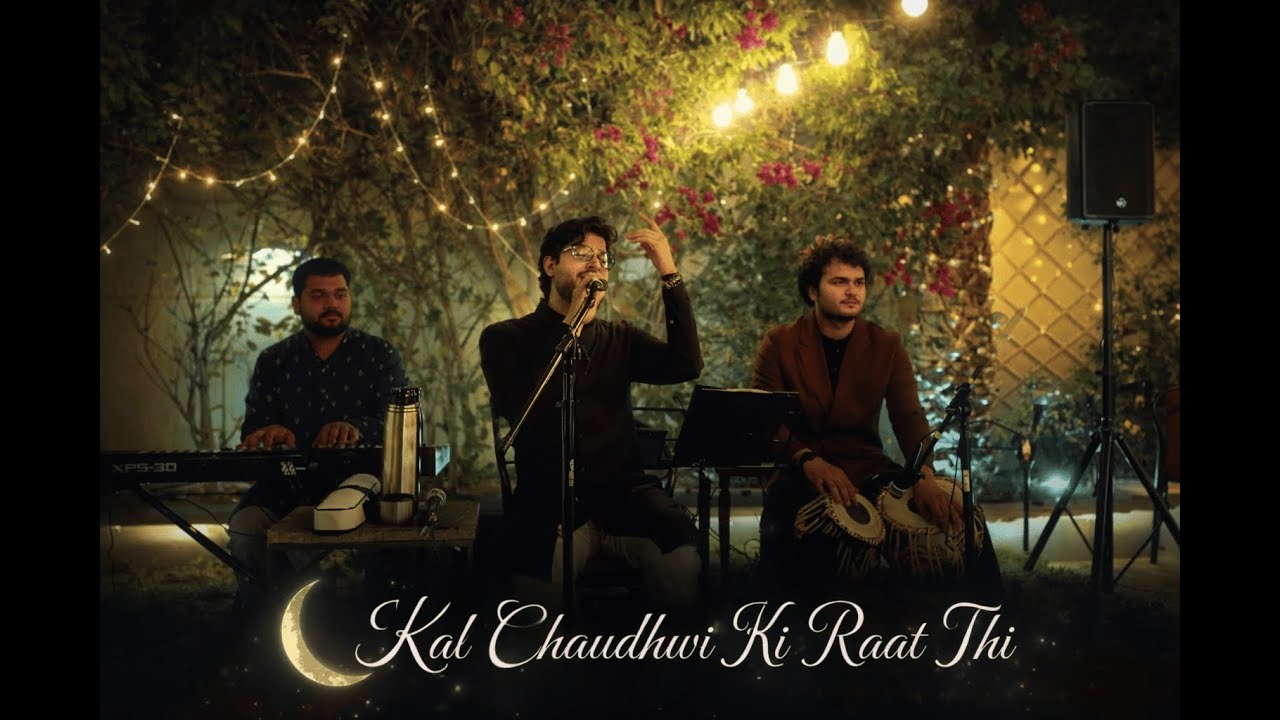 Kal Chaudhvin Ki Raat Thi – Live Performance | Soulful Ghazal Night