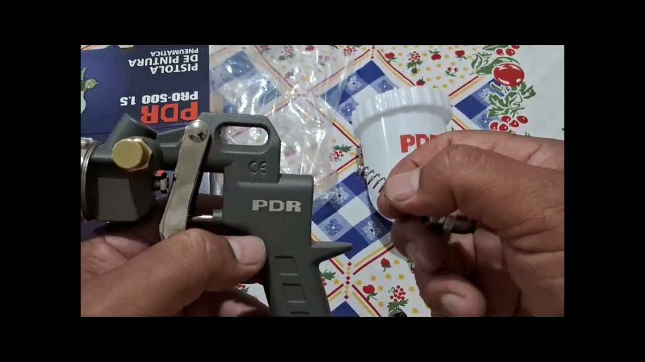 CONVERTI MINHA PISTOLA DE PINTURA PARA AR DIRETO.