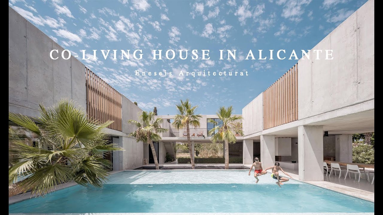 Designed to harness the Mediterranean climate, the building minimizes energy consumption