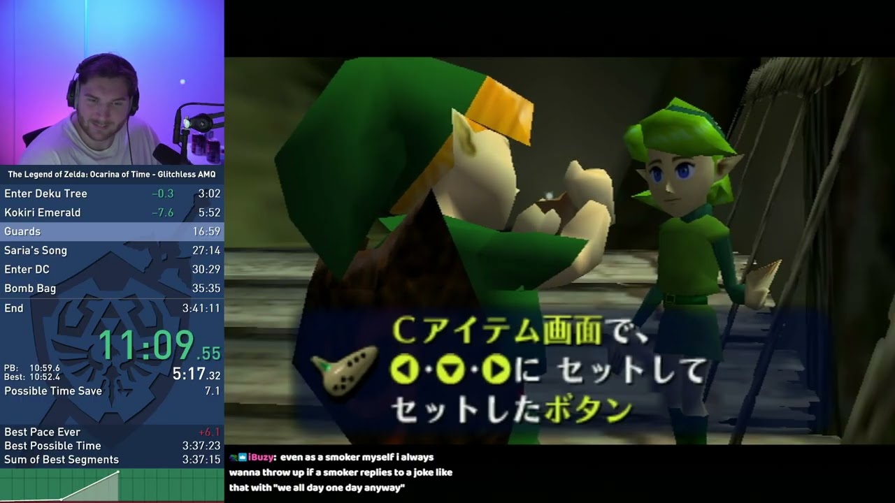 OoT Glitchless AMQ Speedrun - 3:39:43