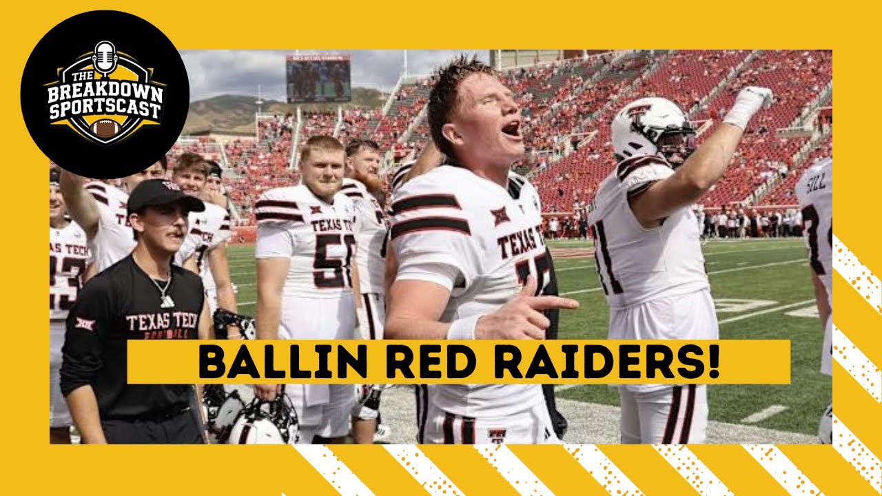 Breakdown Reaction: Texas Tech Wins on the Road Against Utah