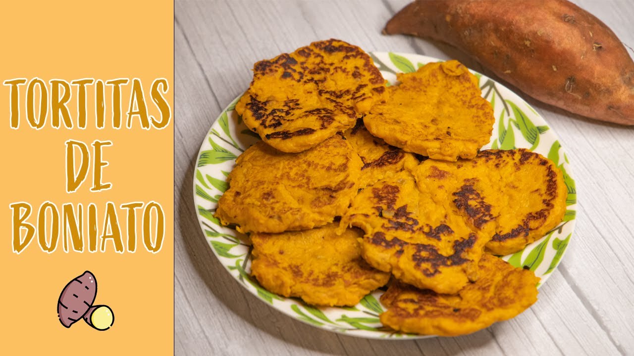 Receta de TORTITAS de BONIATO espectaculares | Cocinandoporlavida