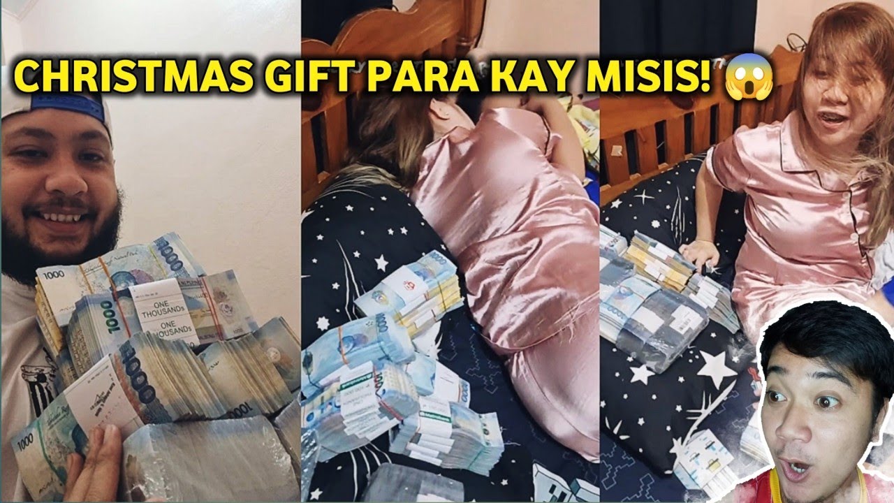 KILIG MOMENTS: CHRISTMAS GIFT SA MISIS! 😱 ANG DAMI! ❤️