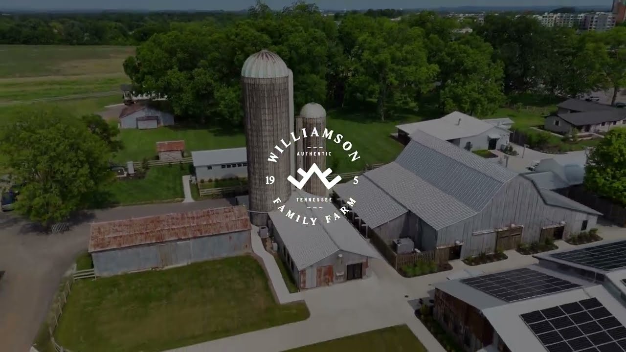 Williamson Family Farm from Above