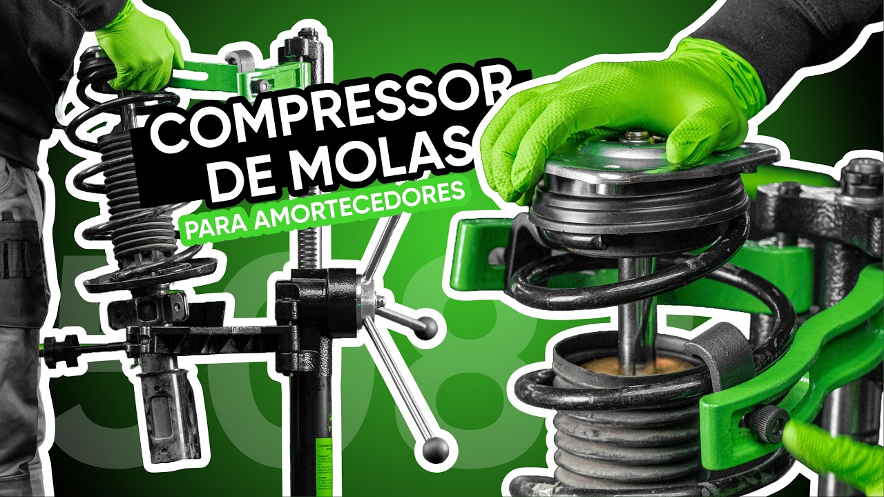 COMPRESSOR DE MOLAS CONCEBIDO PARA TORNAR O TRABALHO MAIS RÁPIDO | 50827