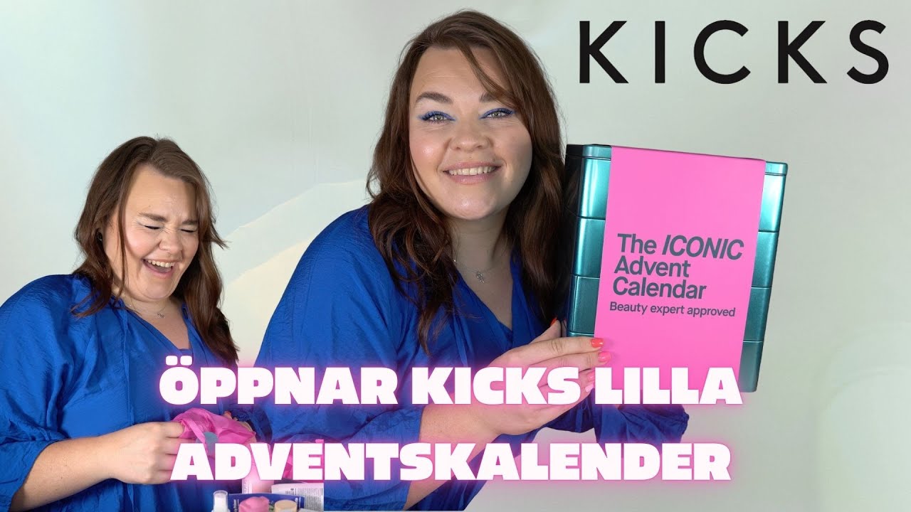 ÖPPNAR KICKS ICONIC ADVENTSKALENDER 2025 (DENNA ÄR FANTASTISK!!)