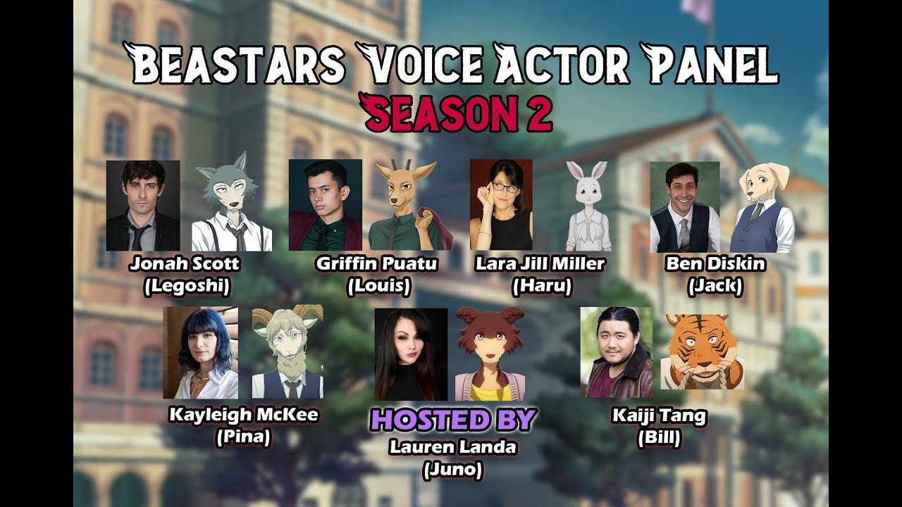 Beastars Season 2 Voice Actor Panel