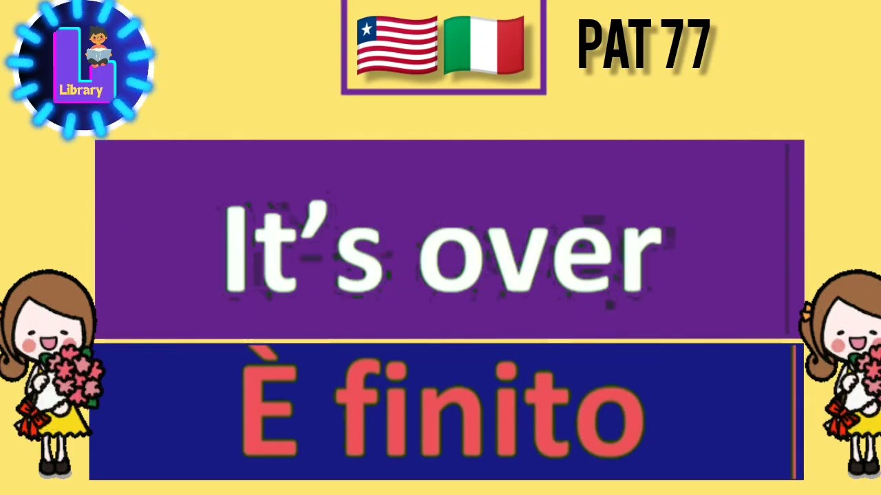 Learn🇮🇹🇱🇷 TWO and THREE Word Italian Phrases (450+ Most Important Short Italian Phrases)
