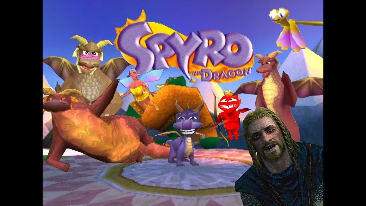 Best Moments Of Spyro The Dragon (Blake's Let's Play Highlights)