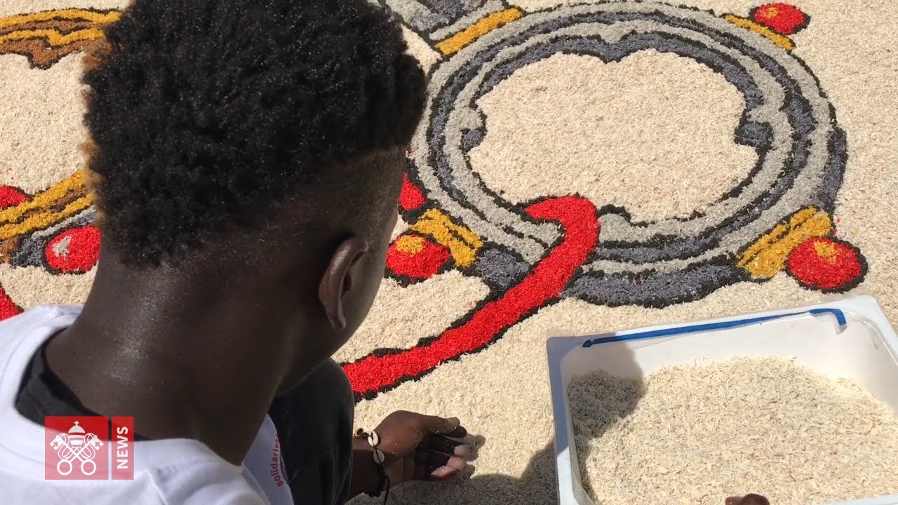 L' infiorata di San Pietro e Paolo