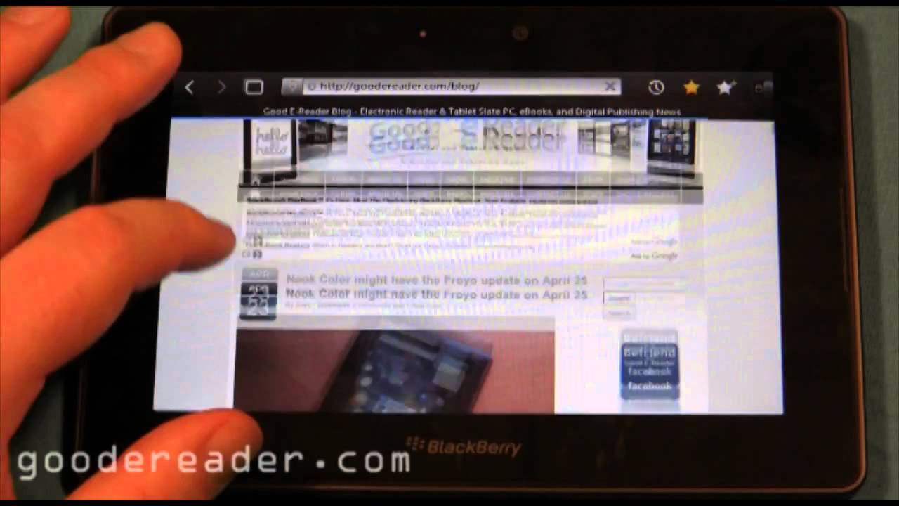 Full Review of the Blackberry Playbook by RIM
