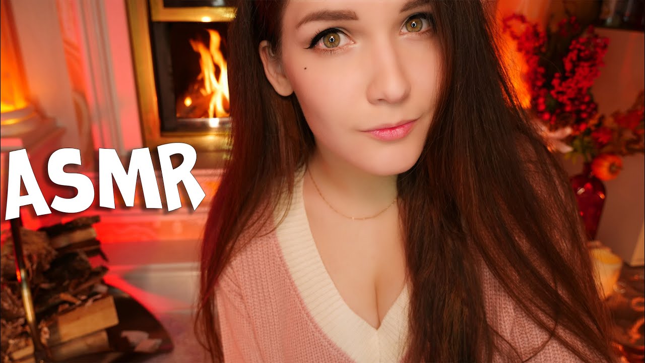 АСМР триггеры у камина 🍁🔥 ASMR triggers and  fireplace