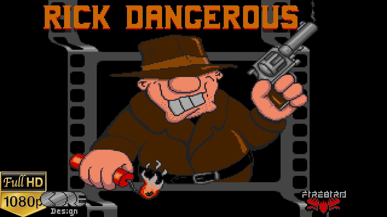 Rick Dangerous - Amiga full playthrough
