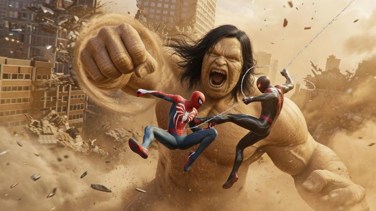 Sandman vs Spiderman