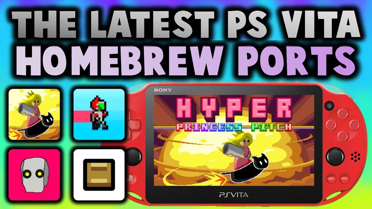 The Latest PS Vita Homebrew Games & Ports!