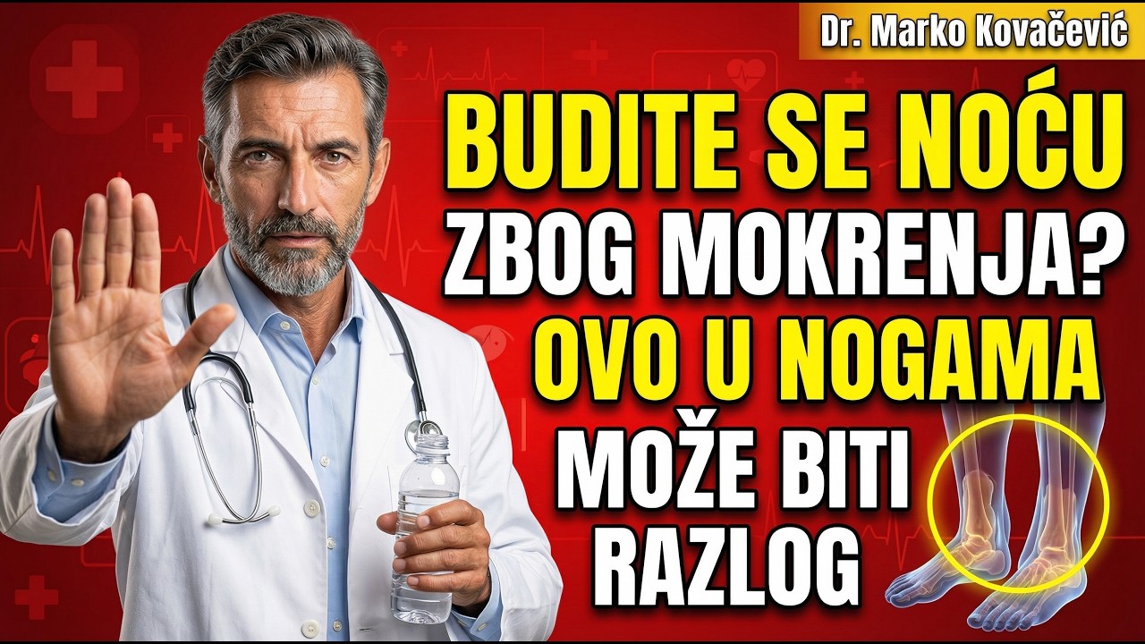 Liječnik upozorava: razlog noćnog mokrenja možda nije u mjehuru | Dr. Marko Kovačević