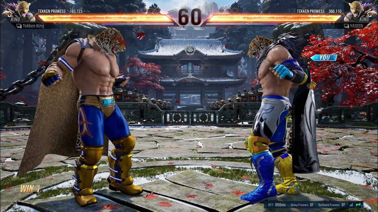Tekken 8 King Mirror Match on New Stage