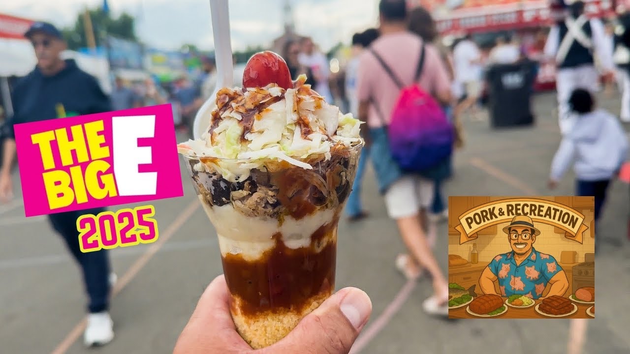The Big E 2025 | New England’s Largest Fair | Everything I Eat (and Drink)