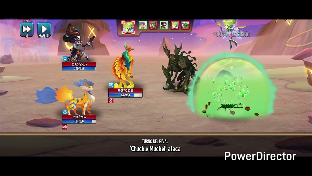 Thundenix y Gigram - Monster Legends 