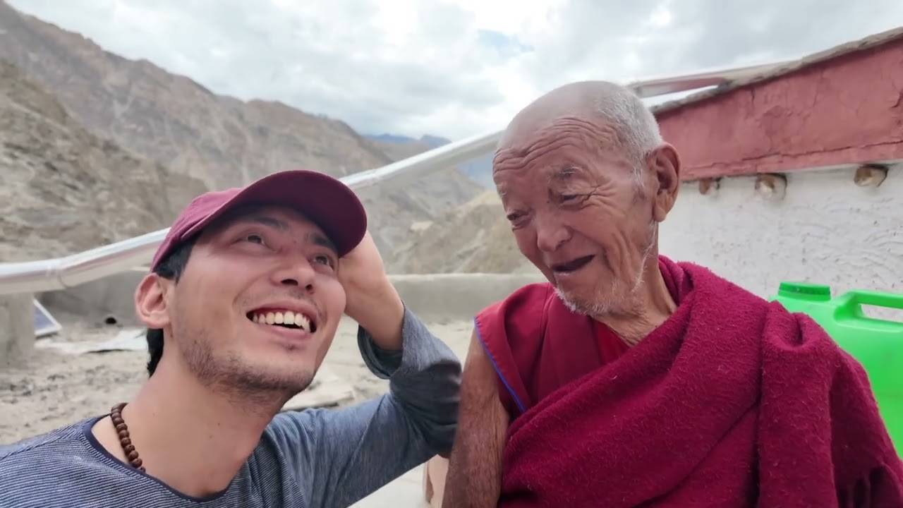 “88 year funny old monk took my class on Buddhism | simple yet profound”