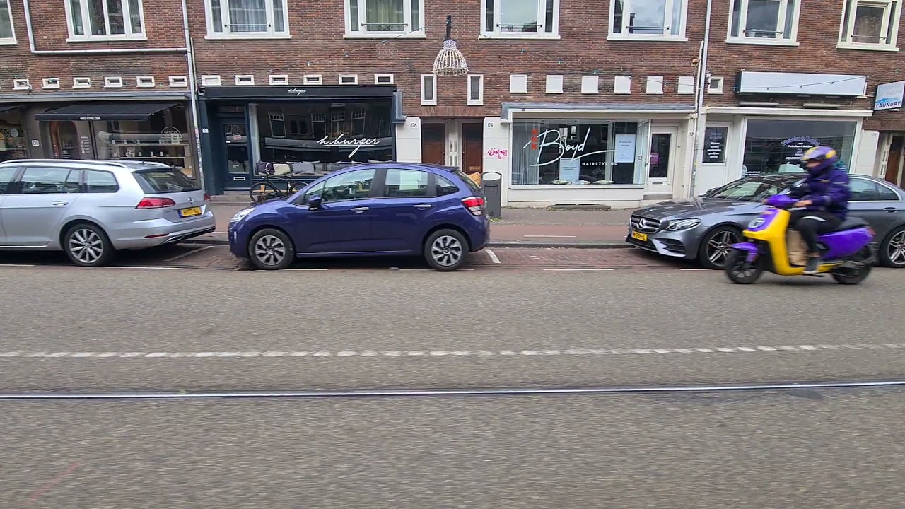 🚋Tramrit in de GVB Amsterdam tramlijn 19 Station Sloterdijk-Azartplein Als CAF urbos 100!!