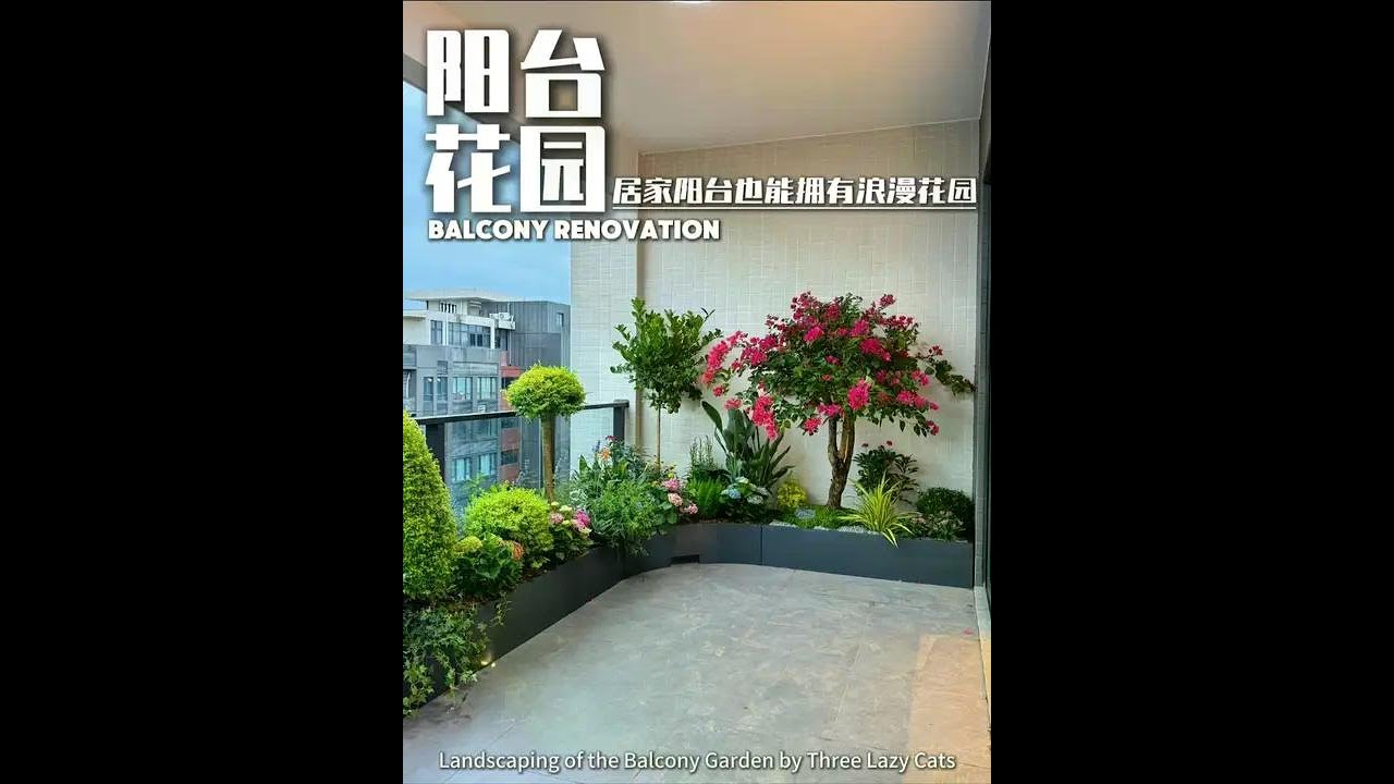 Turn your home balcony into a romantic garden #My balcony garden #Balcony renovation #Plant landsca