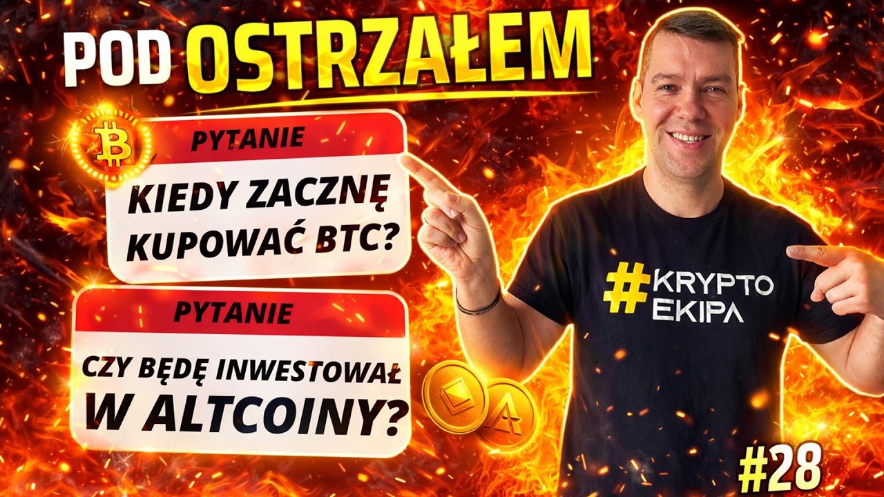 CZAS KUPOWAĆ BITCOINA? TAK ROZEGRAM CYKL! TOP POZYCJE NA 2026!