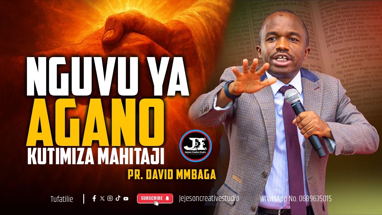 MAOMBI YA ASUBUHI || NGUVU YA AGANO KUTIMIZA MAHITAJI | PR. DAVID MMBAGA