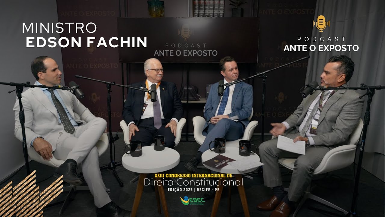 Entrevista Exclusiva com o Min. Fachin - Jurisdição Constitucional e Controle de Convencionalidade