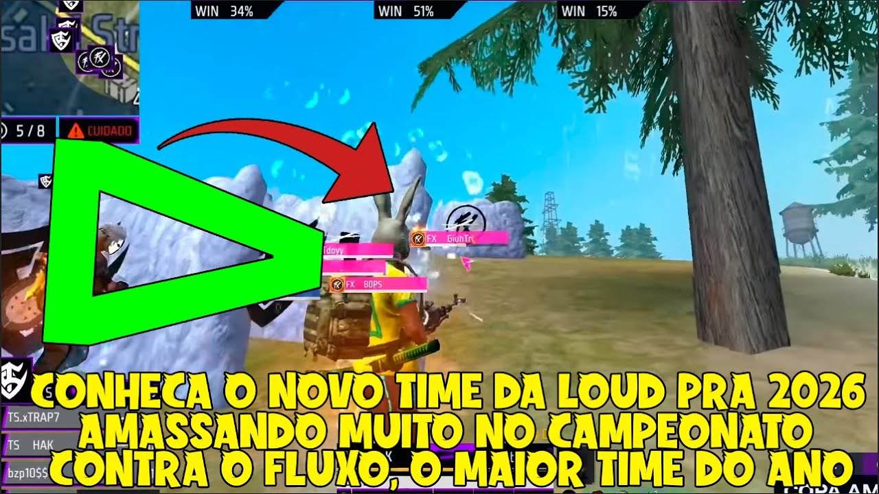 CONHE&Ccedil;A O NOVO TIME DA LOUD PARA 2026!!! ESSE TIME JA FOI CAMPE&Atilde;O ESSE ANO JOGANDO MUITO