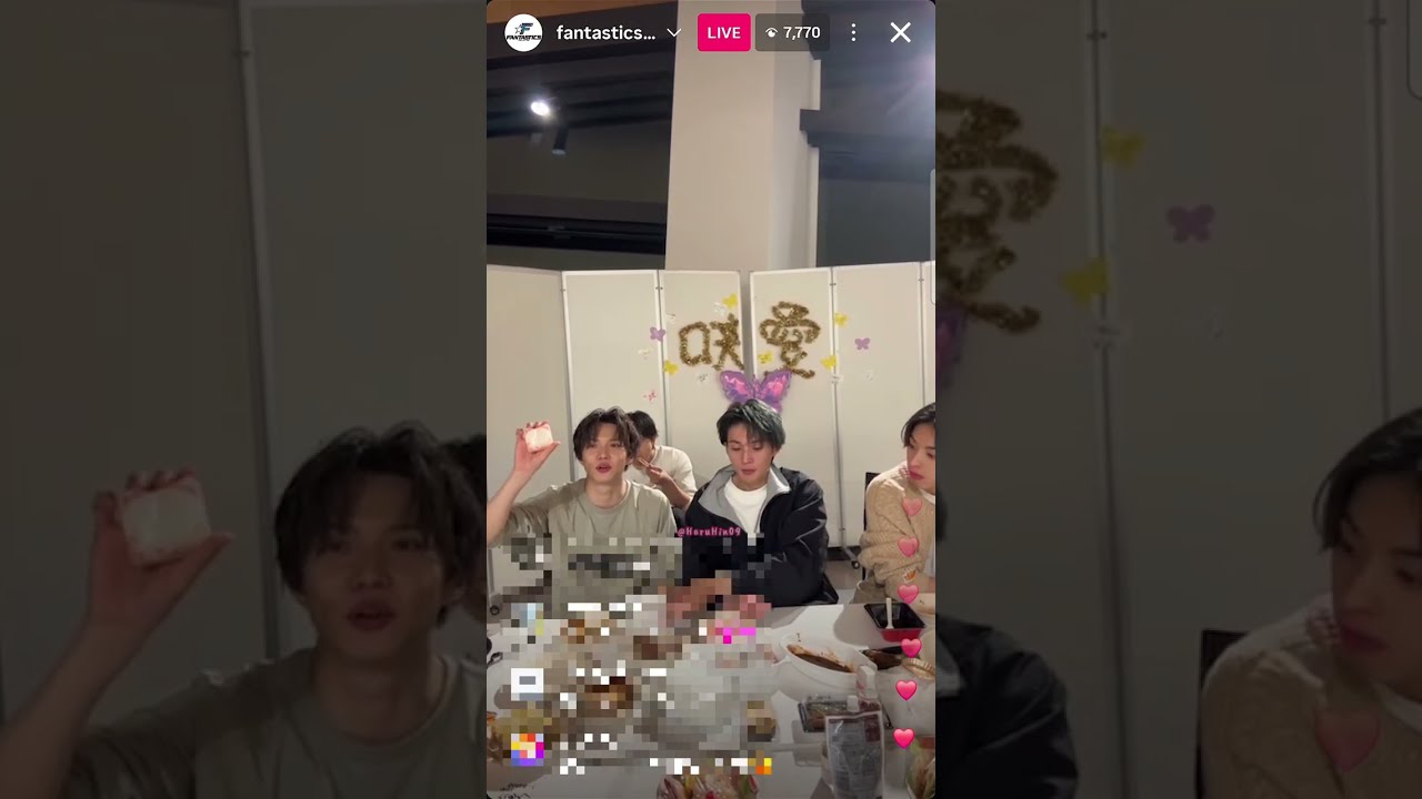 20251209 IG's LIVE 🌻#FANTASTICS #SatoTaiki #佐藤大樹 #澤本夏輝 #堀夏喜 #YagiYusei #八木勇征 #KimuraKeito