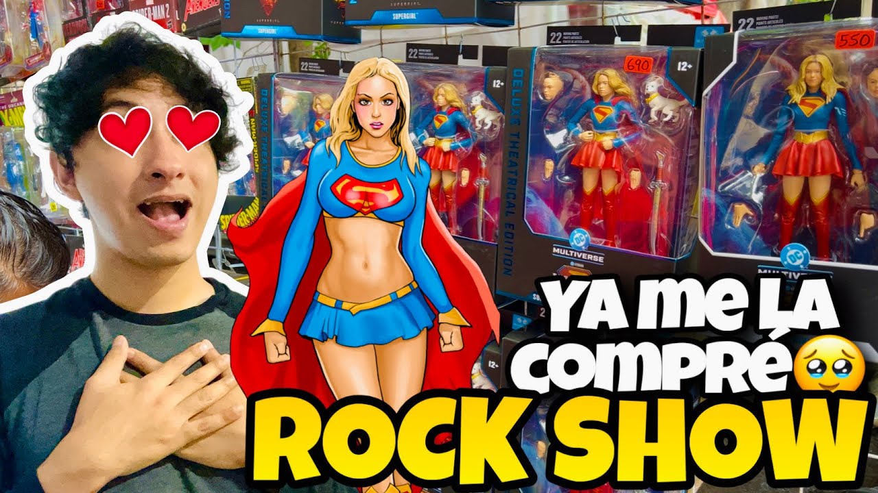Vamos al rock show por mi Supergirl