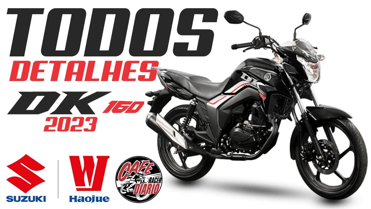 Haojue DK 160 2023 Todos os Detalhes
