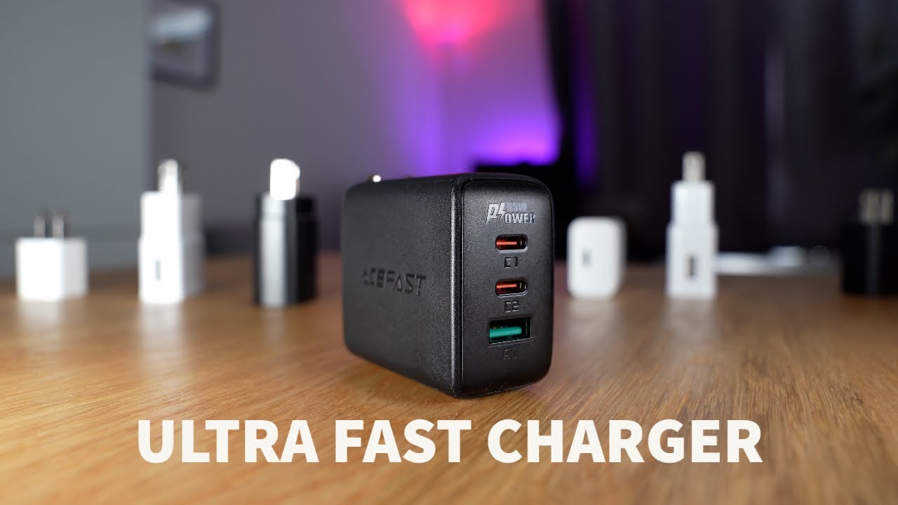 One CHARGER to the RULE them ALL! (ACEFAST PD65W 3 Port Fast Charger Review)