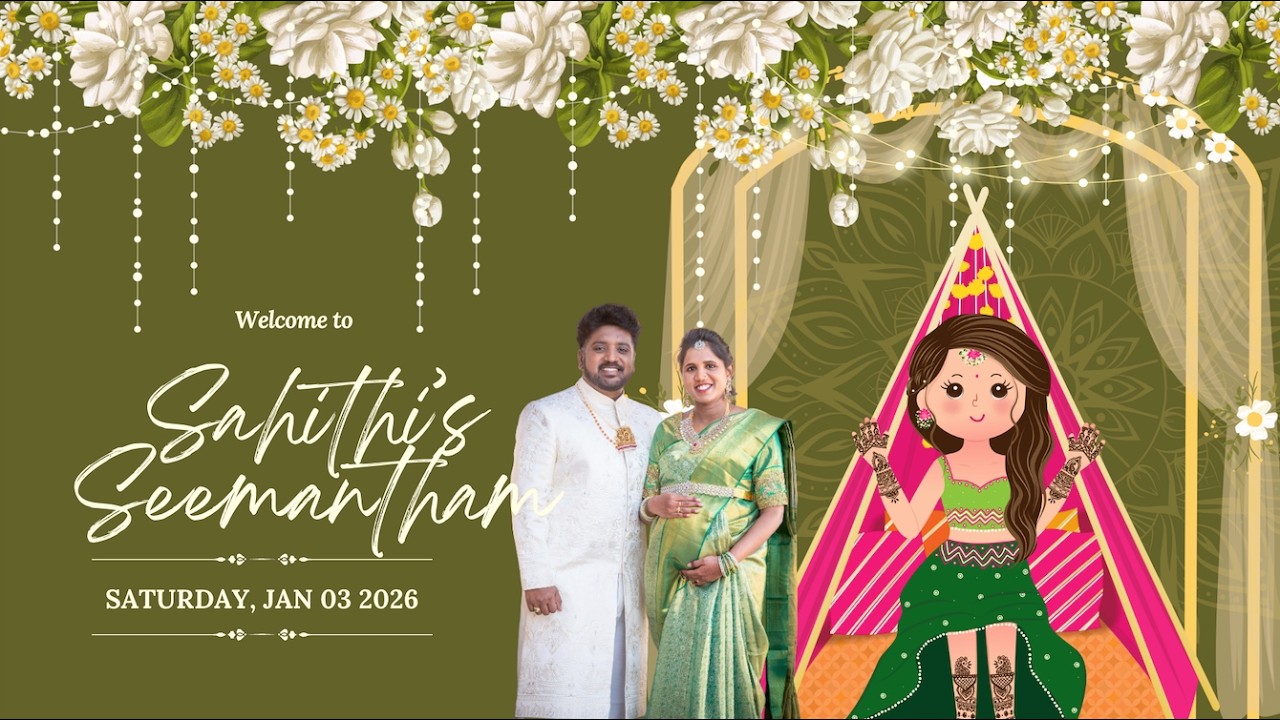 Traditional Indian Baby Shower Ceremony | Cinematic Seemantham Highlights | 4K Event Film