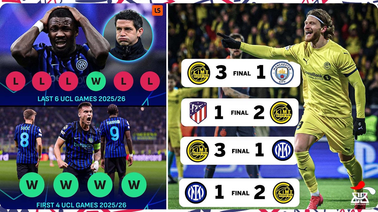 INTER MILAN  YASEBYE | YASUBIYEMO AMAKOSA🤦‍♂️ | BODØ/GLIMT YABAYE IKIMENYWABOSE💥