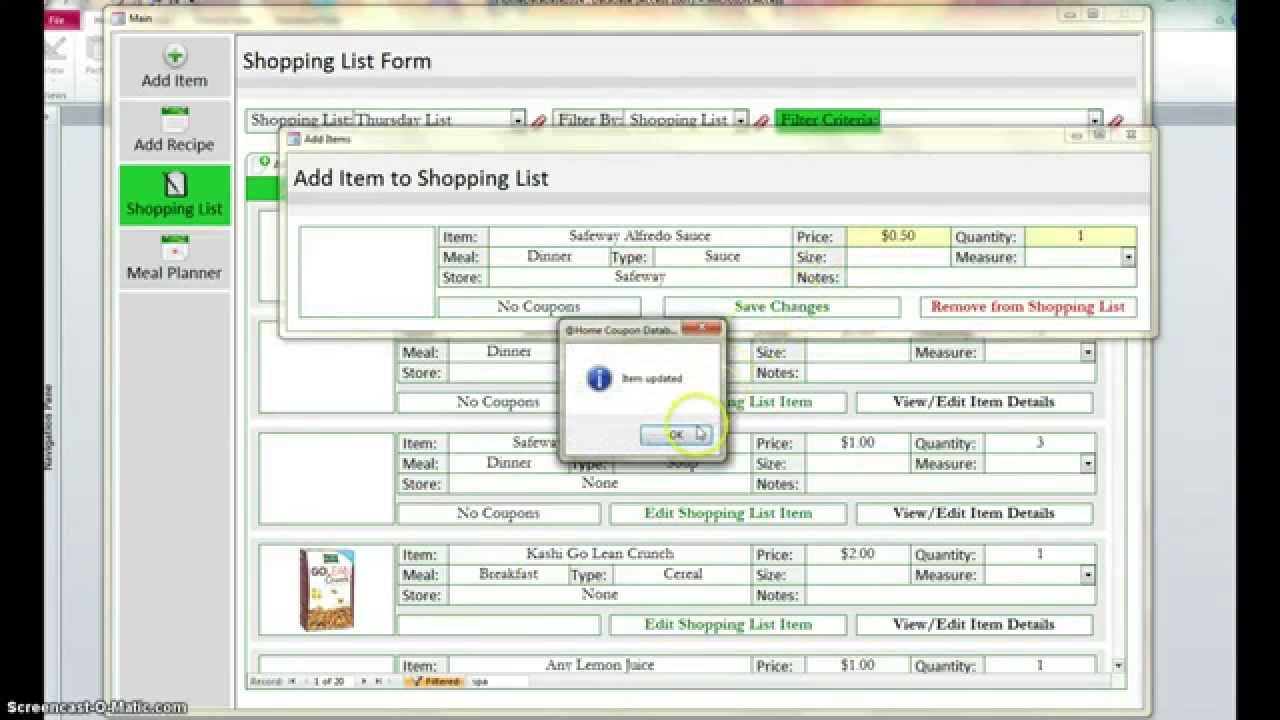 @Home Coupon Database 2014
