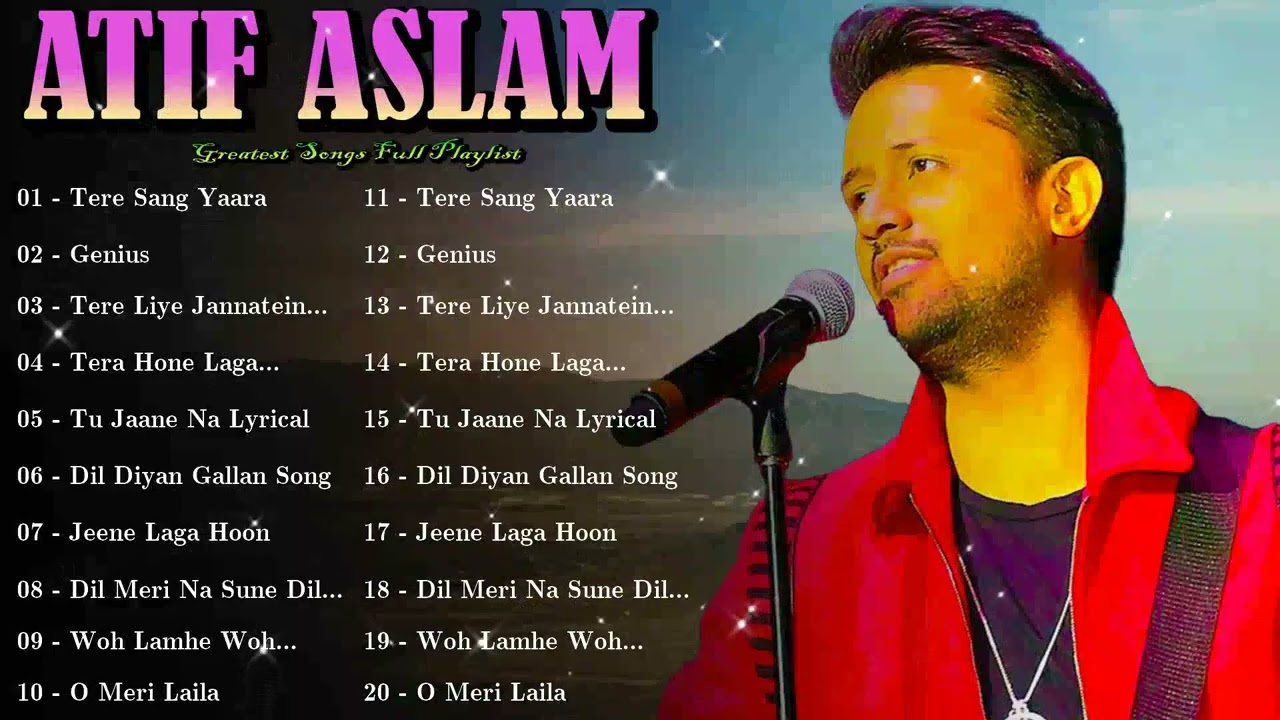 🎵 Atif Aslam – Songs that speak straight to the heart, making listeners feel every word 🌹