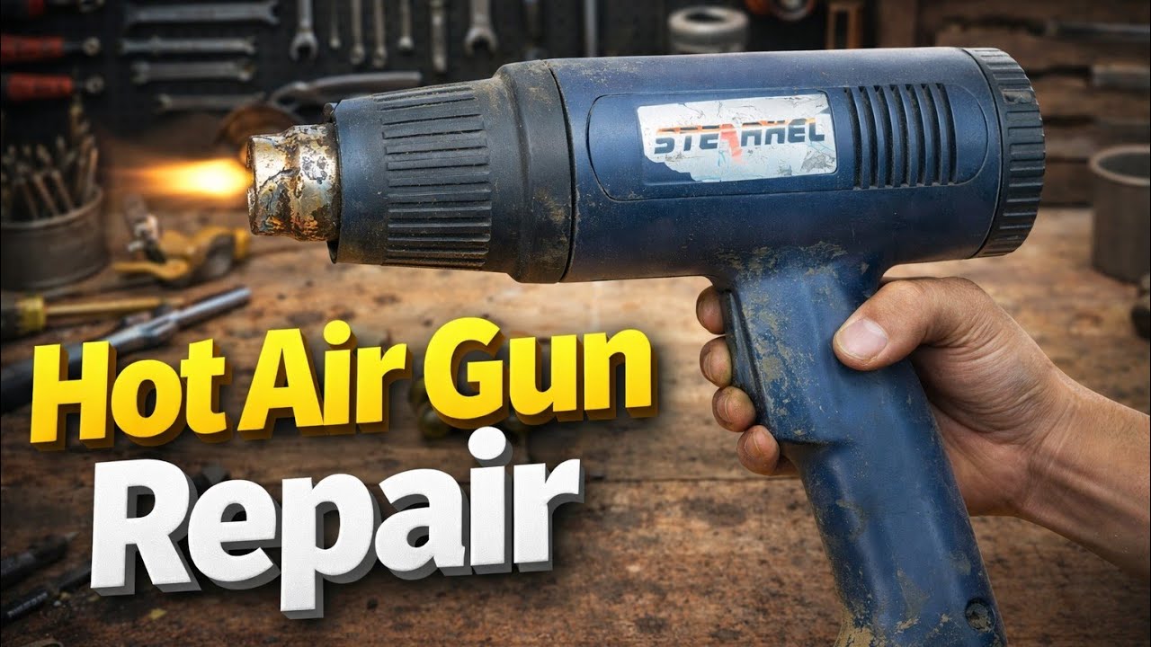 Hot Air Gun Not Working 😱 | Simple Repair