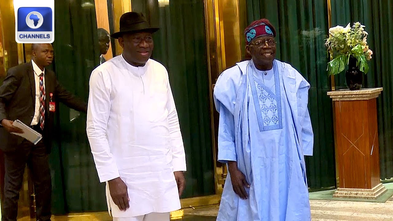 Fmr President Jonathan Visits Aso Villa, Briefs Tinubu On Mali