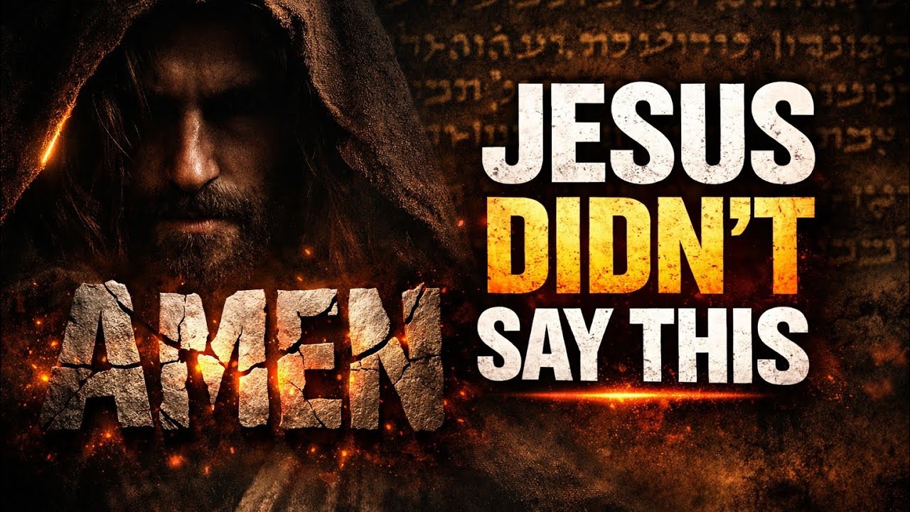 Jesus Didn’t Say “Amen”: The Secret Aramaic Ending Revealed 🔥