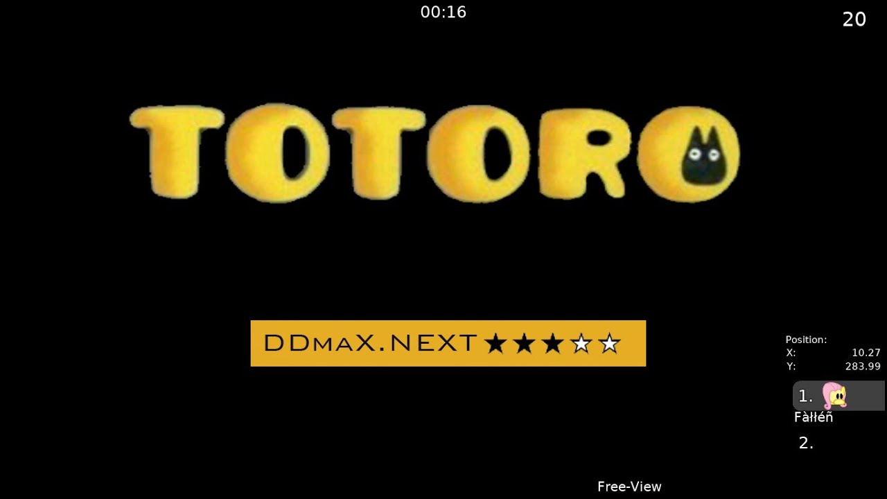 DDNet ( Teeworlds ) – Totoro (DDmaX.Next ★★★✰✰)